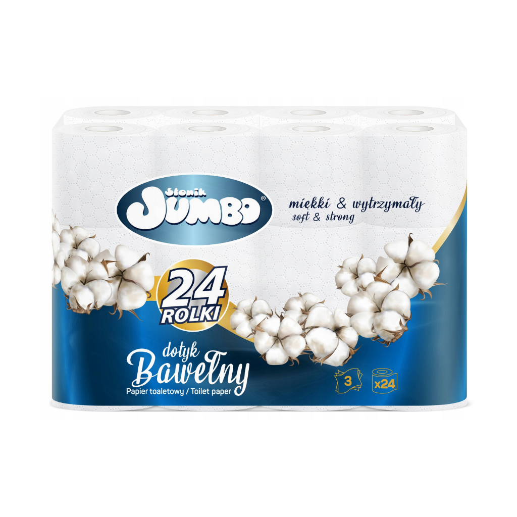 papier toaletowy jumbo 24 rolki
